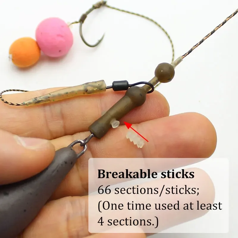 Tiras PVA para aparejos de pesca, accesorios para carpa, Heli Rigs, 2 unidades - imagen 5