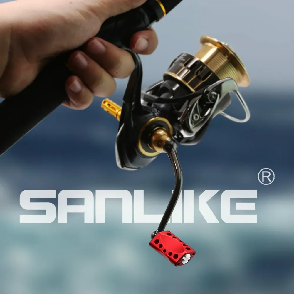 SANLIKE-carrete de Pesca de Mar ultraligero, accesorio de aluminio, resistente a la corrosión, para Shimano - imagen 4