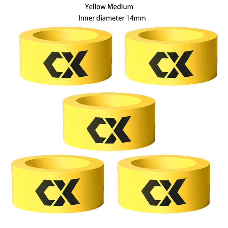 Anillos antideslizantes de silicona para caña – Guardahilos en forma de O - imagen 2