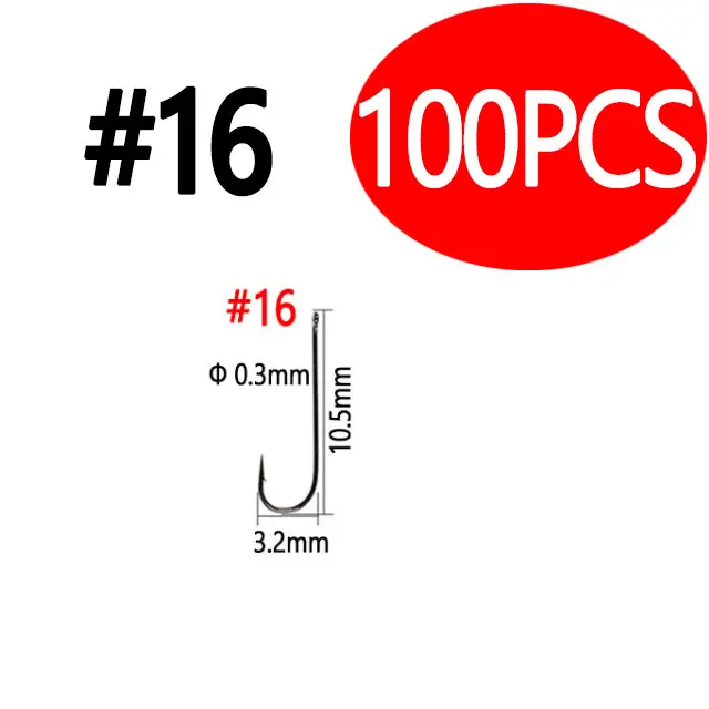 100pcs Size 16