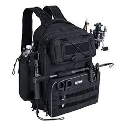 Goture Mochila pesca impermeable gran capacidad multifuncional