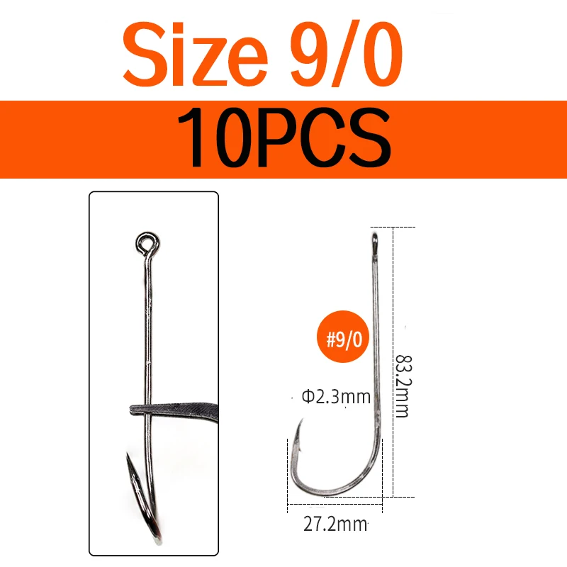 size 9l0 10pcs