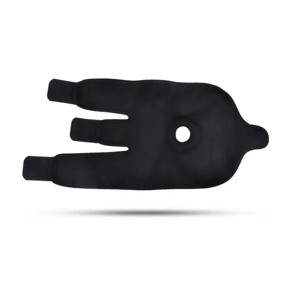 1 par de ligamentos 4 rodilleras deportivas con resorte, Protector de pierna ajustable elástico, rodilleras de seguridad transpirables para Fitness para hombres - imagen 5