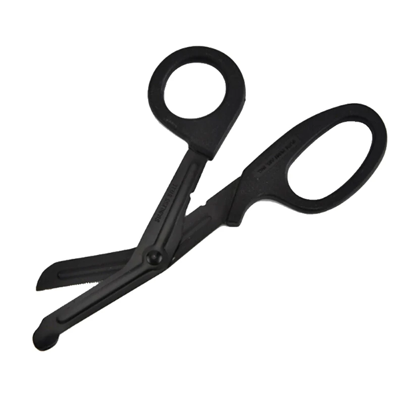 Herramientas de rescate médico paramédico, gasa para traumatismos, tijeras de primeros auxilios de emergencia, utilidad para exteriores, supervivencia en el desierto, cuidado de vendaje para campamento - imagen 2