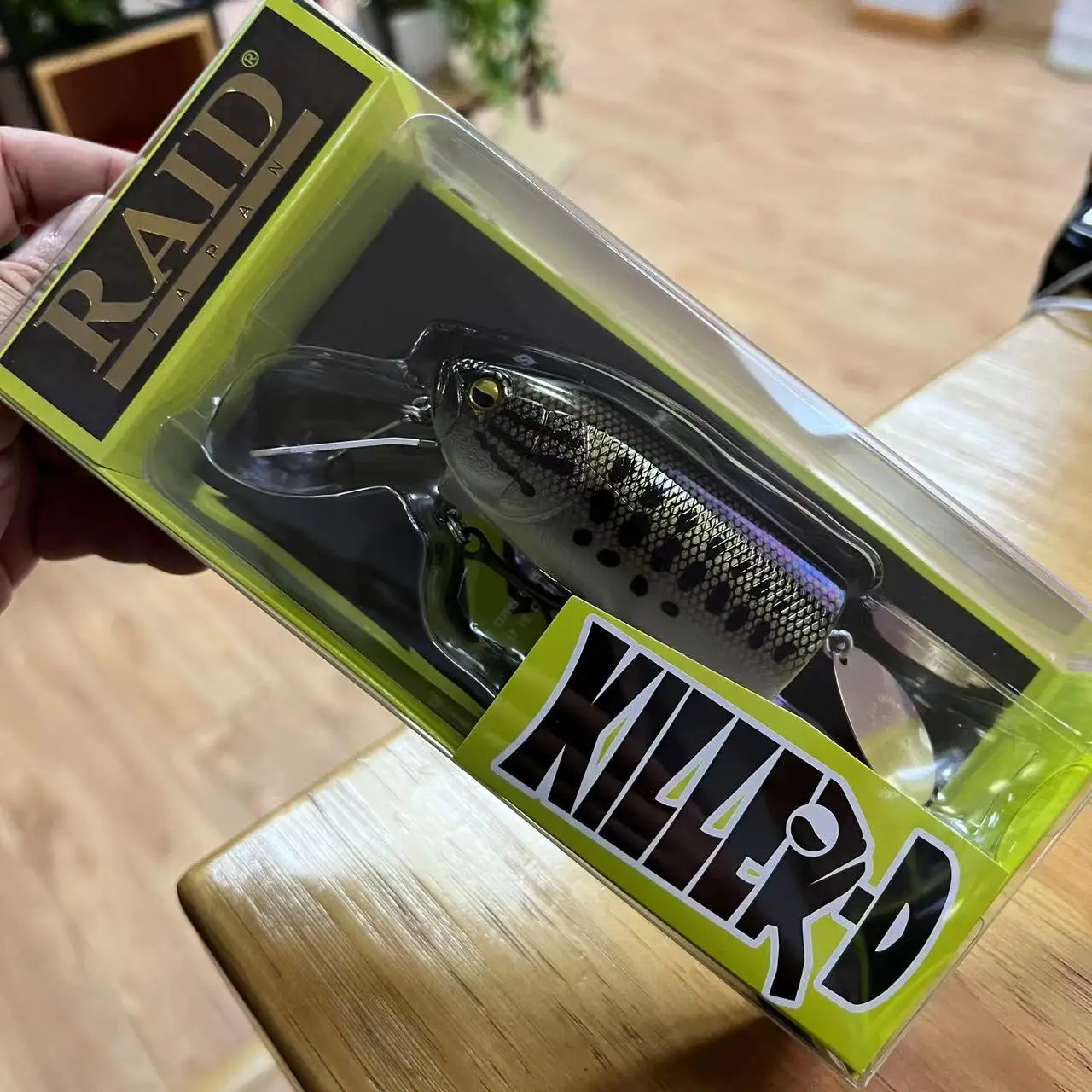 Cebo falso japonés RAID Water Luya KILLER-D ruido Rock Fat Man pintura fina depósito perca flotante - imagen 5