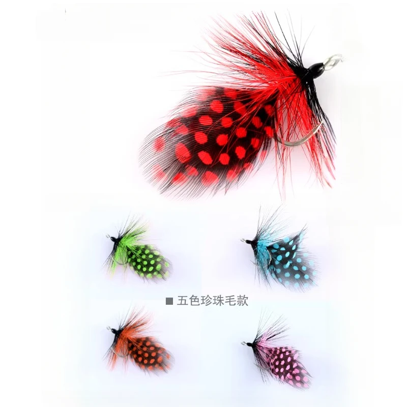 Anzuelos de pesca de asistencia única BKK Feathered 8002-CP - imagen 5