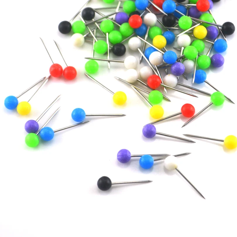 Pin de pesca de plástico colorido, marcador de posición, cuenta, aguja, diámetro, 50 unids/lote por bolsa Alambre de línea de pesca, accesorio de aparejos de pesca, 4MM - imagen 2