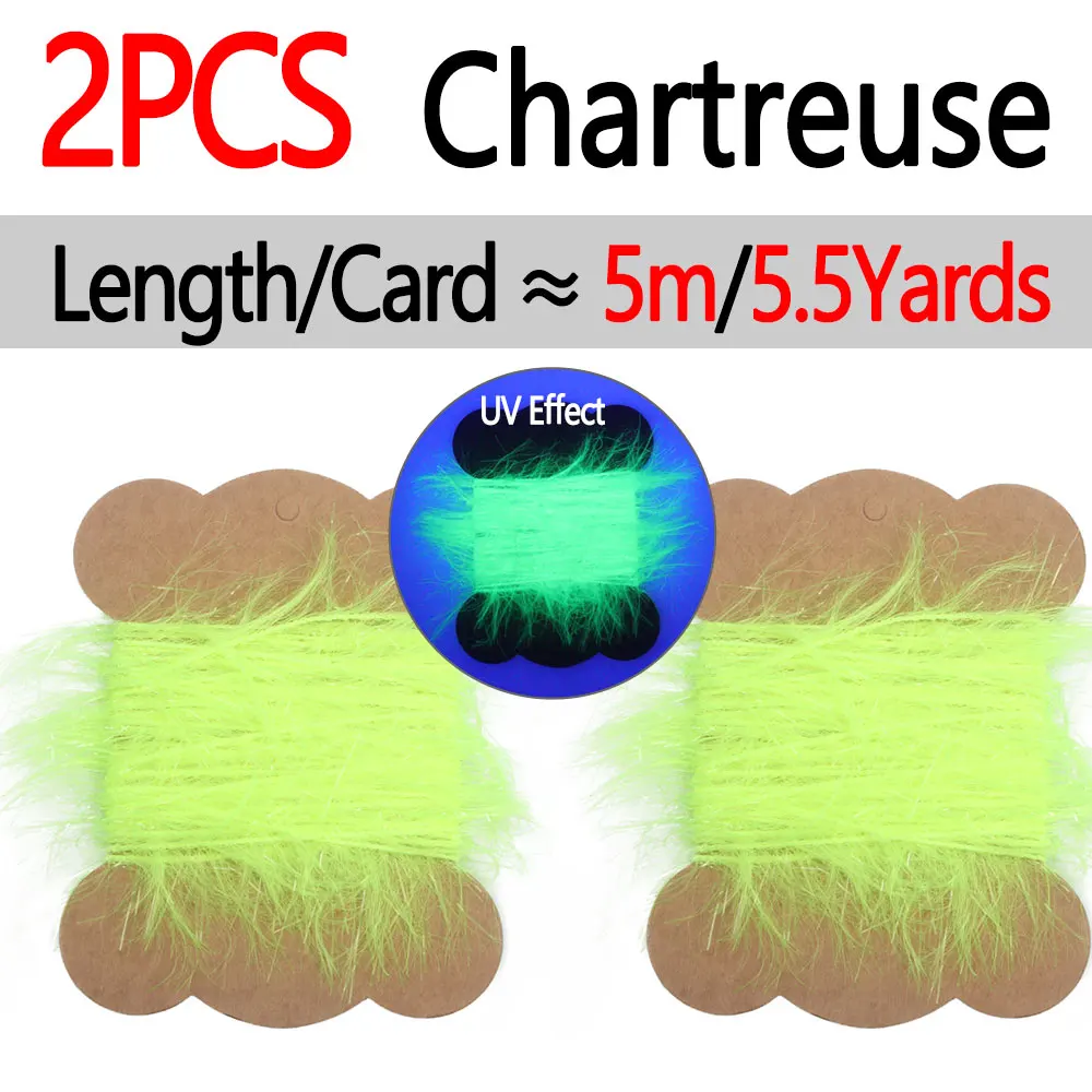 2pcs Chartreuse