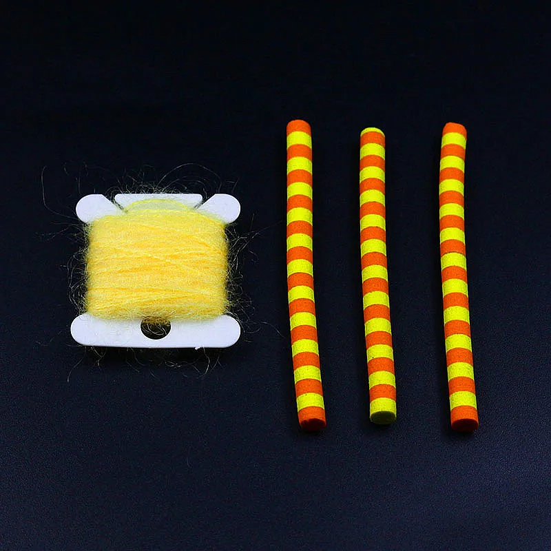 3pcs and 1card yello