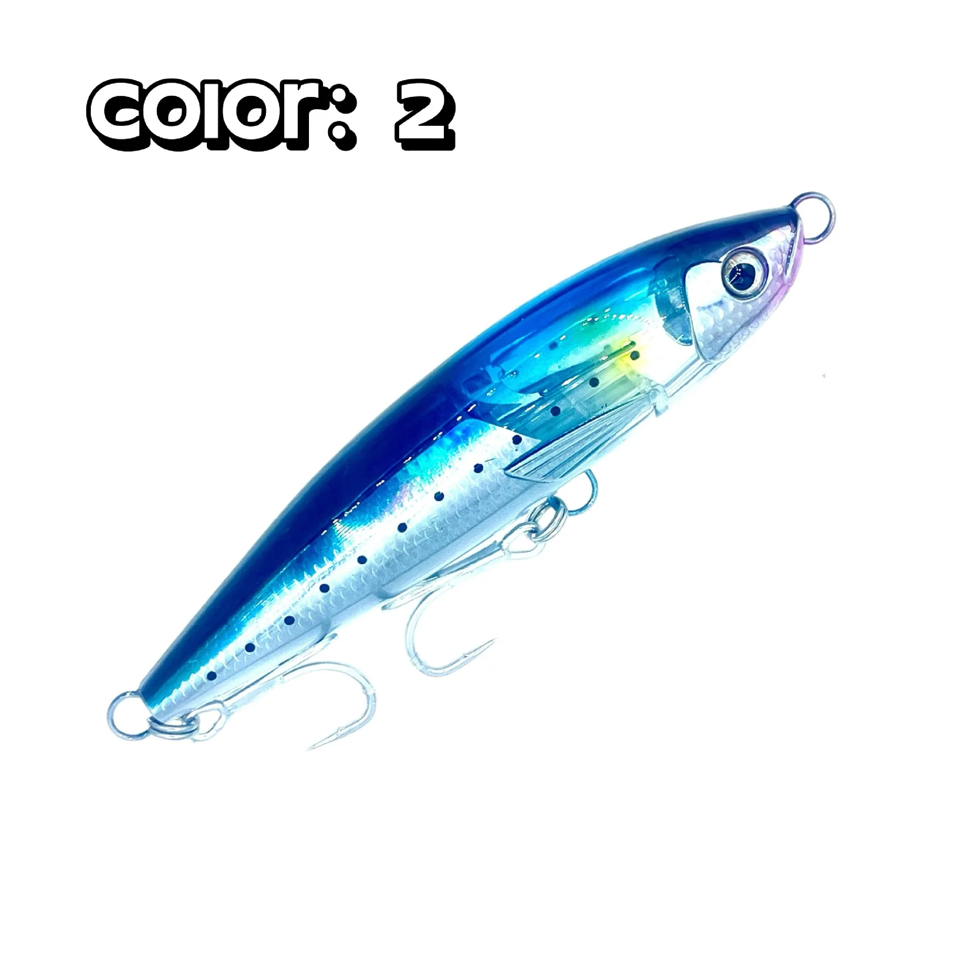19CM/98g océano barco Flash hoja pesca Stickbait gran juego flotante lápiz Minnow señuelo cebo topwater Trolling atún mar Wobbler