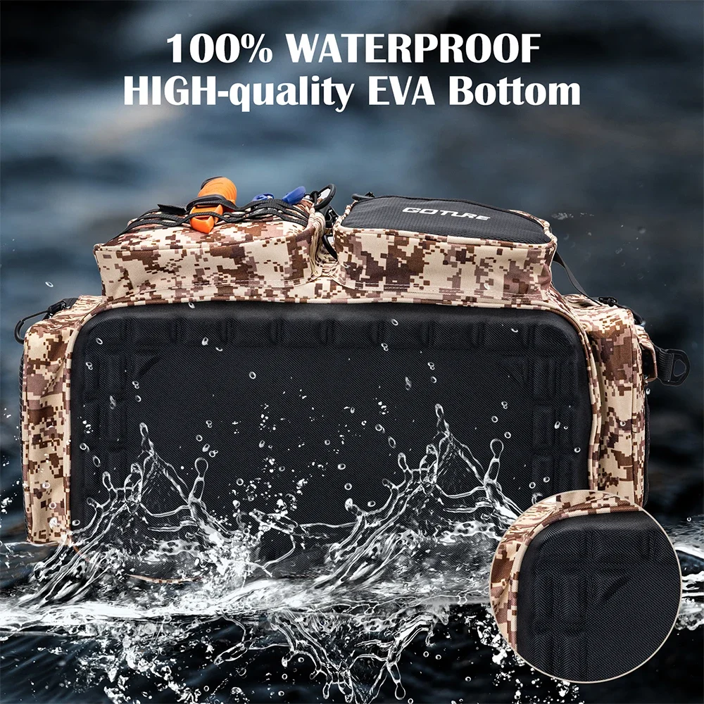 Goture Bolsa de Pesca Oxford 600D - Bolso de Hombro para Aparejos - imagen 4