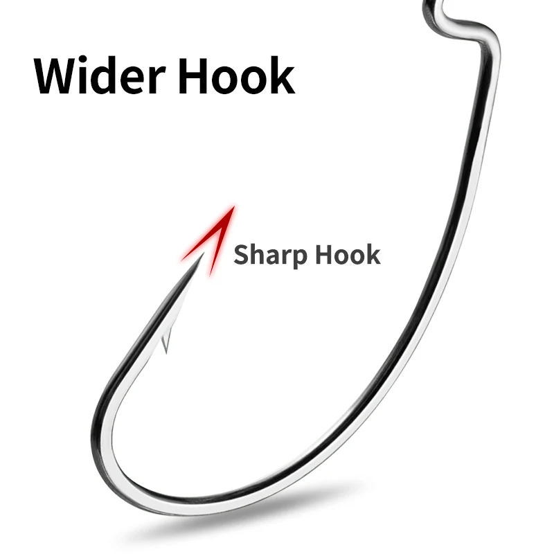 Kawa 10 unids/lote anzuelo de pesca Jig Head 3,5g/5g/7g/10g anzuelo de manivela con plomo suave gusano cebo anzuelo anzuelo Ultra ligero herramientas de pesca - imagen 3