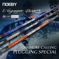 Noeby Voyager – Caña Telescópica 2,5 m Alta Mar GT con Piezas Fuji