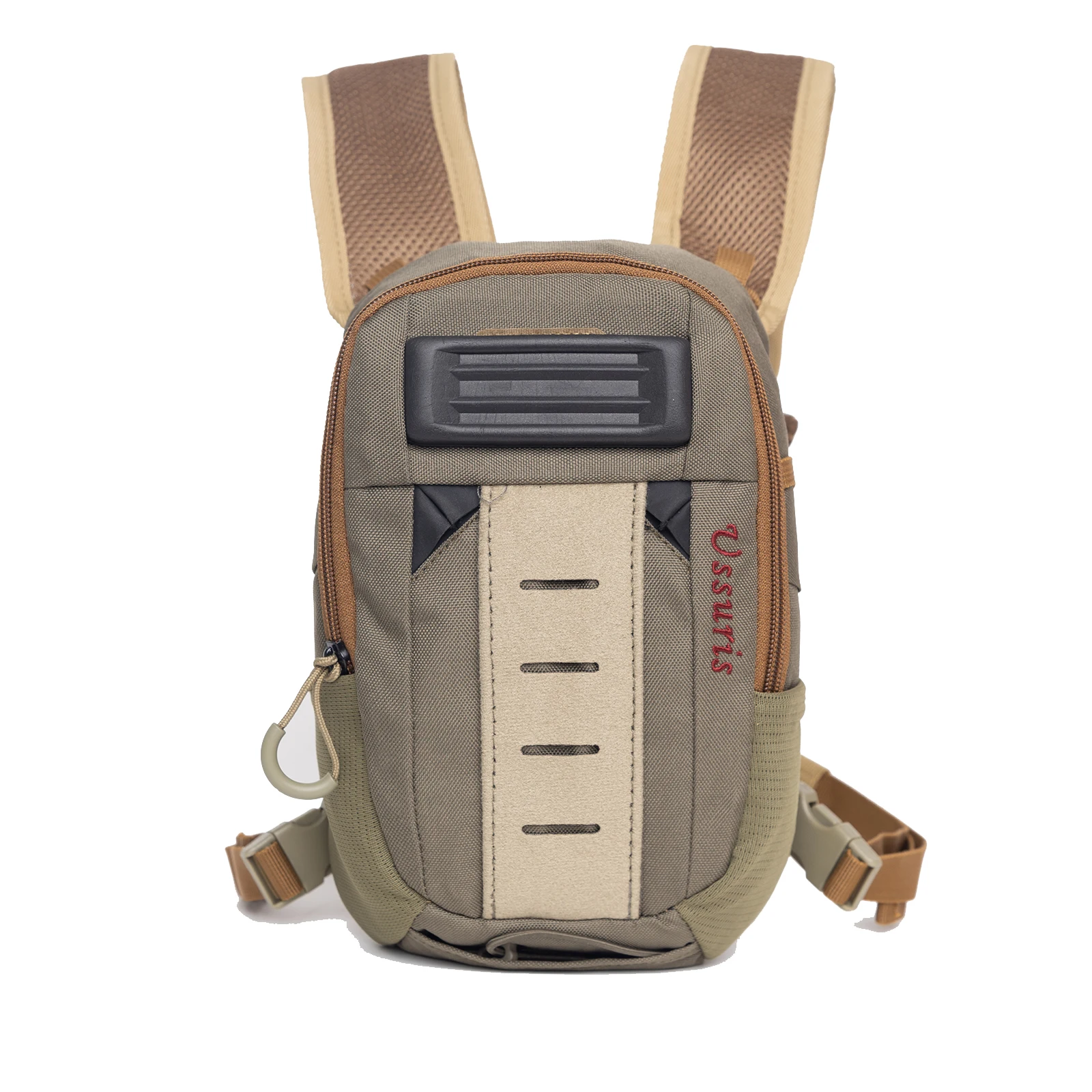 Paquete de pecho de pesca con mosca, bolsa de chaleco para aparejos de pesca de trucha