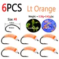 6pcs Lt Orange