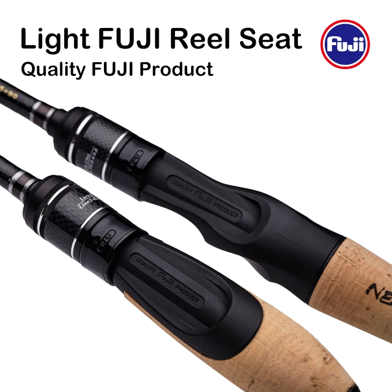 PURELURE STREAM-caña de viaje con cebo suave, ultraligera, 1,98 m, 2,01 m, socio, Lucio, lubina, trucha, caña de pescar giratoria de acción rápida - imagen 5