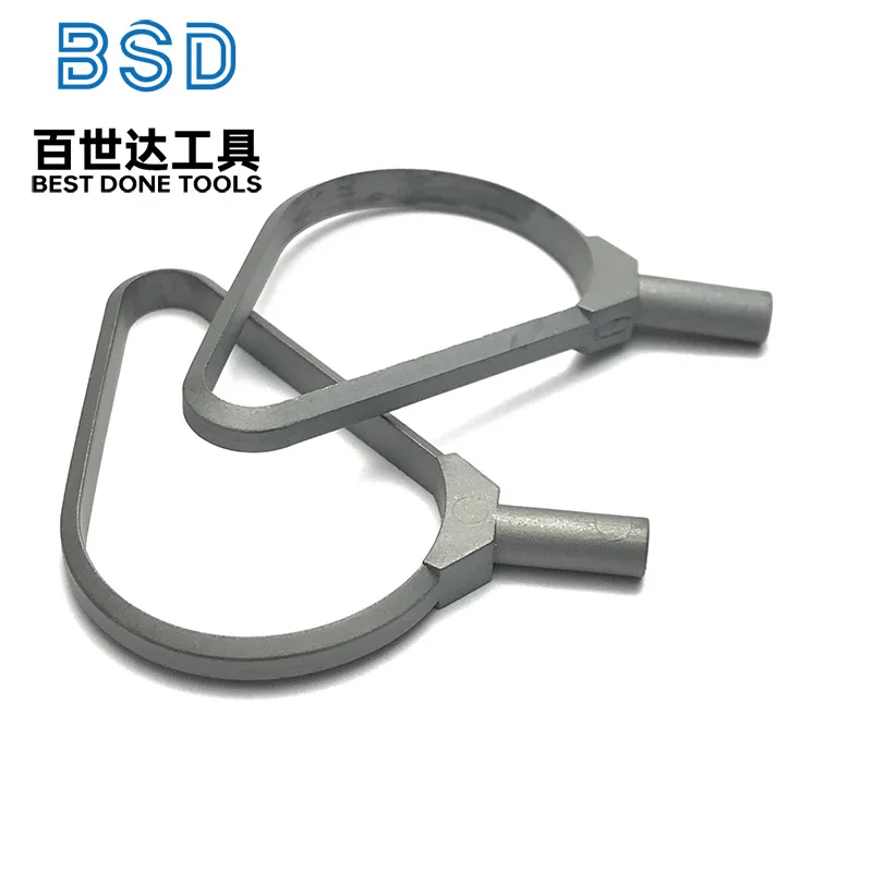 Cuchillo de acero de tungsteno para reparación en blanco de cerámica, herramientas de alfarería, manualidades de arcilla polimérica, escultura, herramientas de fabricación en blanco, 2/5/10 Uds. - imagen 5