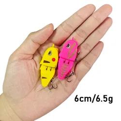 Swimbait Multiarticulado MM60 – Señuelo de 2 Segmentos para Lubina