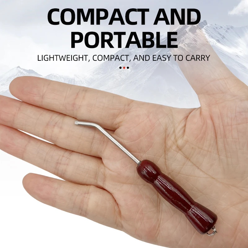 Ajustador de anzuelo de calamar de acero inoxidable, herramienta de plantilla de caramelo Egi, accesorios de reparación de anzuelos de calamar de pesca, novedad de 2024 - imagen 2