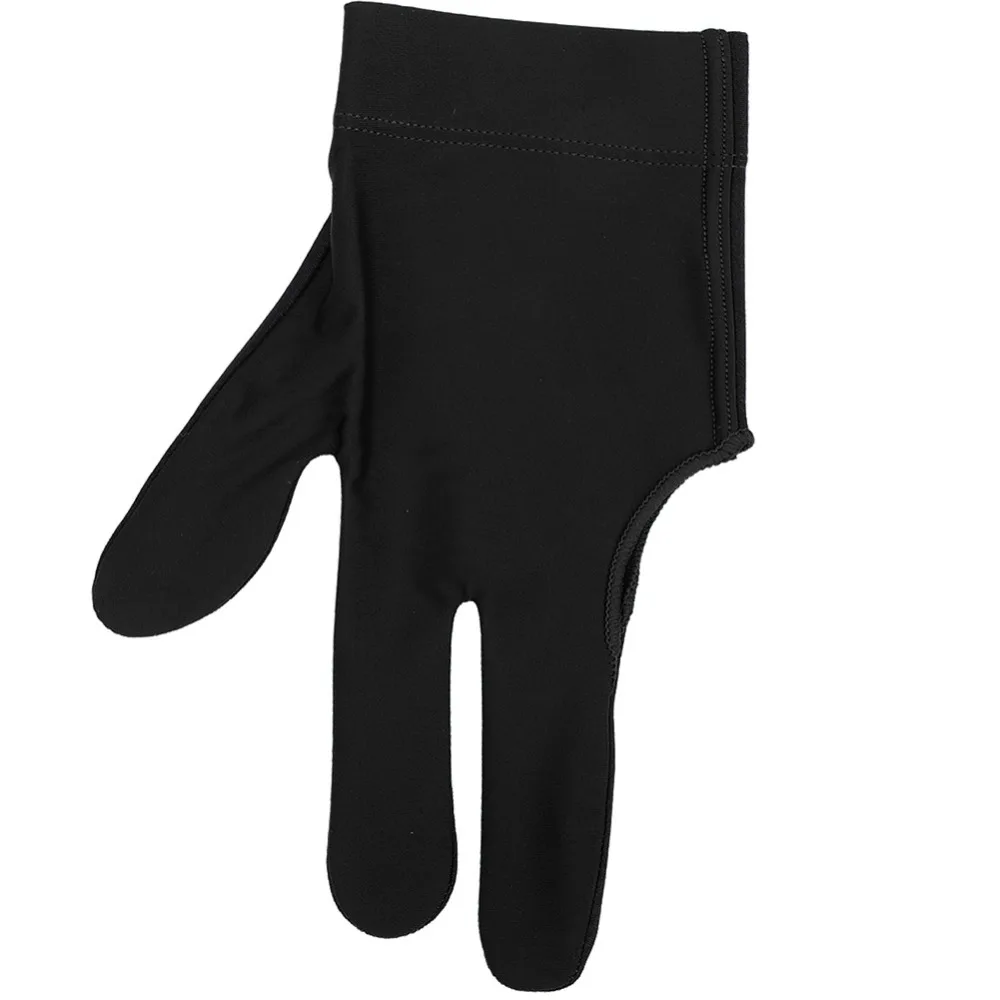 Accesorios de billar guantes de billar de mano izquierda guantes de tacos de nailon antideslizantes guantes de tres dedos antideslizantes - imagen 3