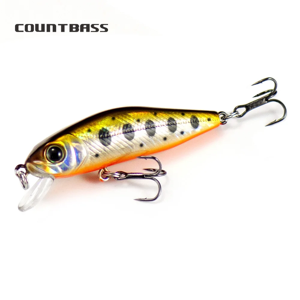 Countbass Minnow wobbler flotante para lubina – señuelo de pesca