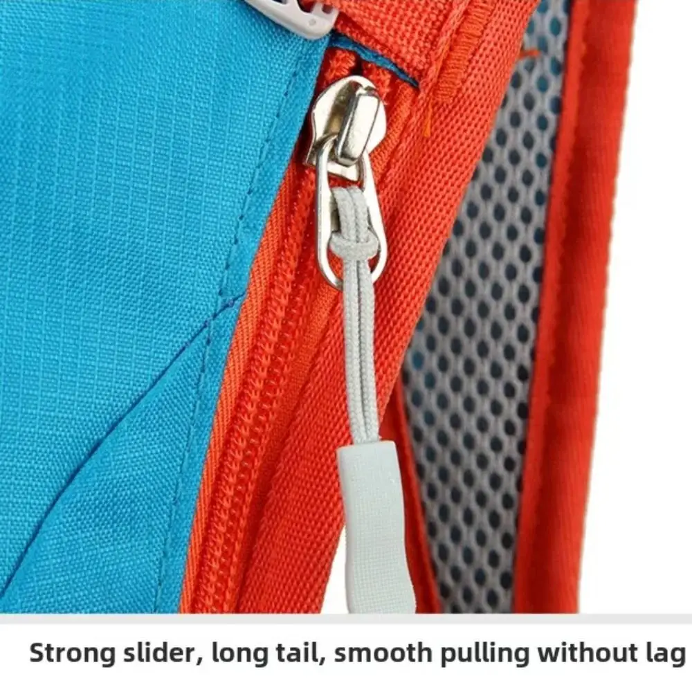 Chaleco de hidratación para correr transpirable, bolsa de hidratación para correr impermeable ultraligera, mochila de agua de Material de nailon con múltiples bolsillos - imagen 4