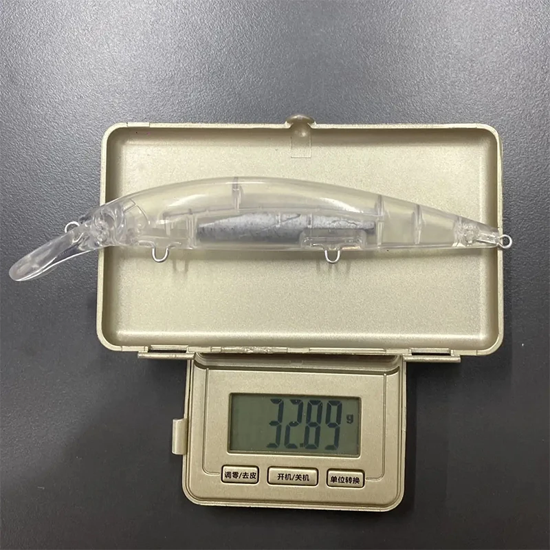 50 Uds. Señuelos de pececillo sin pintar 110mm 33g espacios en blanco cuerpo hundido Pesca lubina aparejos de Pesca espacios en blanco Pesca Isca Artificial 9151 - imagen 5