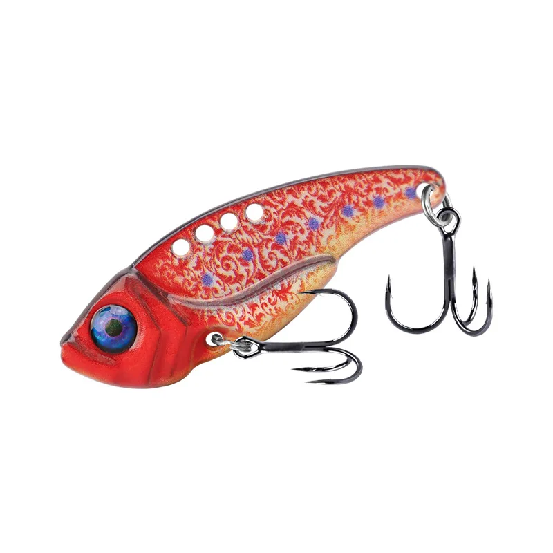 Señuelo de plantilla de Metal 5g 7g 10g 15g cuchara giratoria aparejos de Pesca Popper anzuelo Swimbait Pesca Spinnerbait cebo Señuelos de Pesca - imagen 5