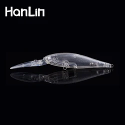 Hanlin Glide Shad Minnow Flotante – Crankbait dureza alta para lubina
