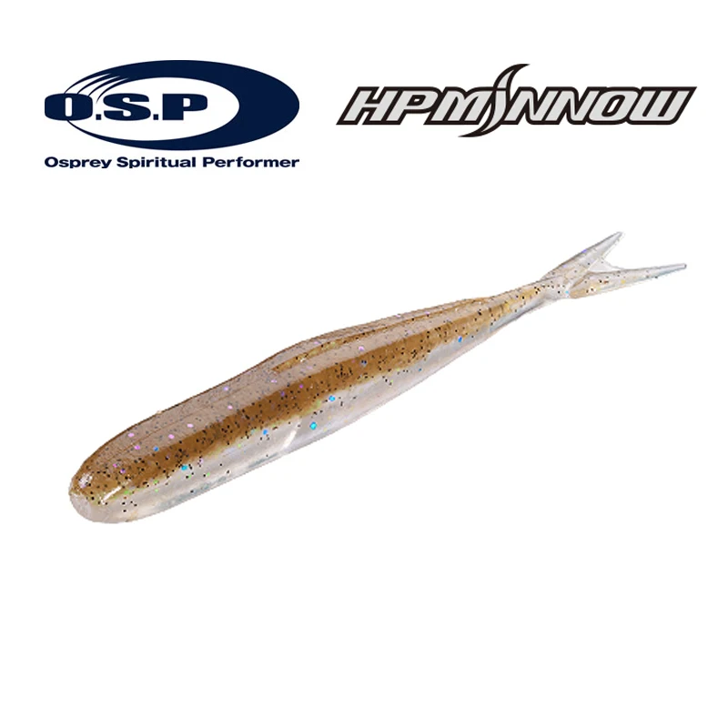 Señuelo OSP japonés, cebo blando HP MiNNOW3.1 pulgadas, cola de horquilla de gravedad específica alta, pez blando al revés, anzuelo de plomo, cebo para perca - imagen 2