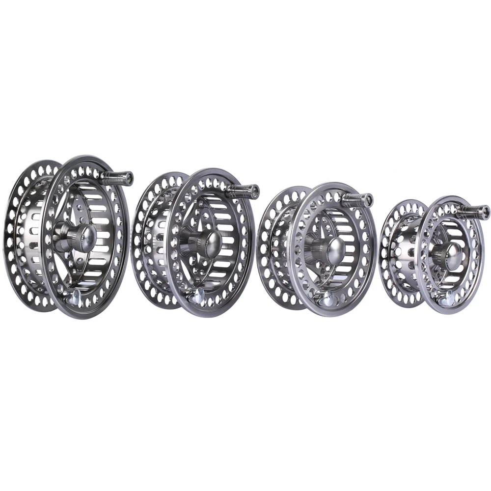 Carrete de pesca con mosca Goture 3/4 5/6 7/8 9/10 WT CNC mecanizado Metal aluminio calidad profesional carrete de pesca cambiado a mano - imagen 2