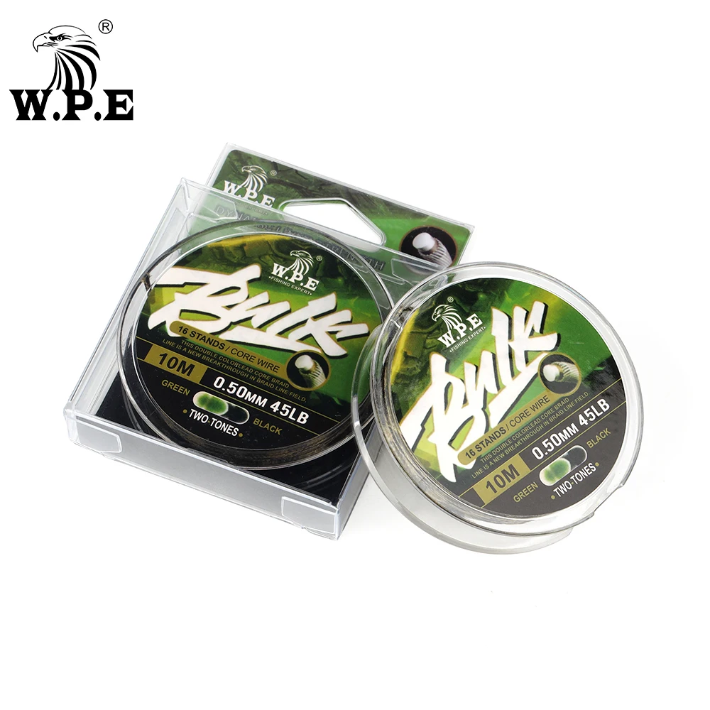 W.P.E. Sedal Lead Core para carpa – Trenzado 0,50mm 45LB - imagen 5