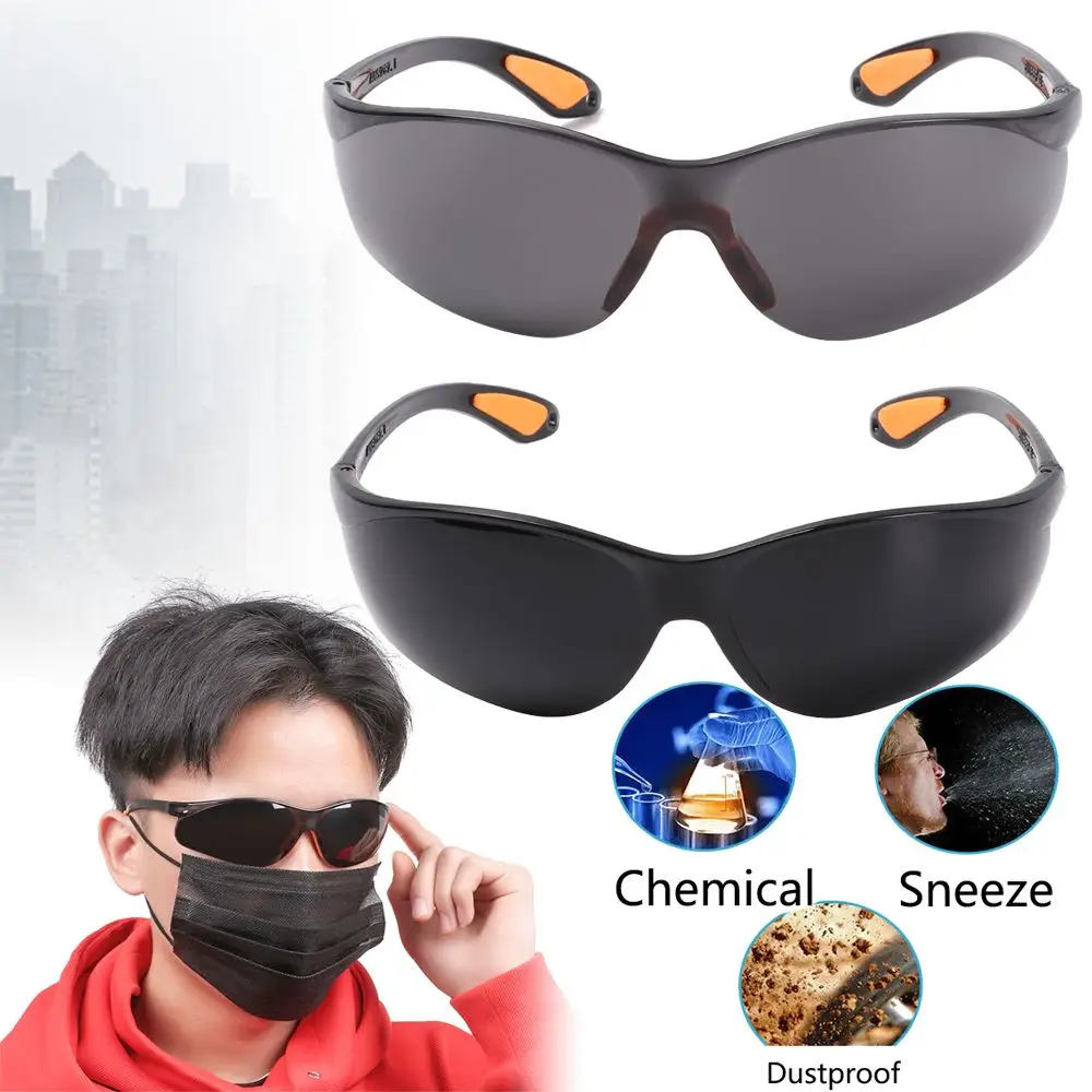 1 Uds. Gafas antigolpes para prevención de arena, gafas de trabajo para laboratorio, Protector de ojos, protección láser, gafas de seguridad - imagen 3