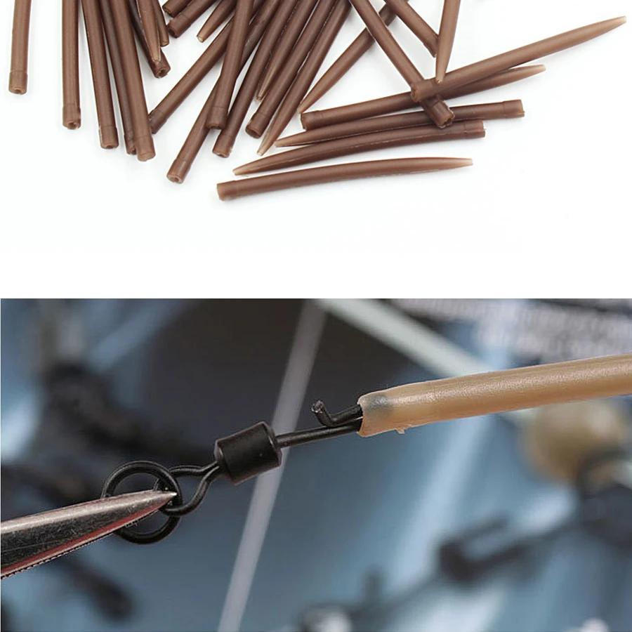 Manga antienredos de pesca, repuesto de Terminal de pesca antienredos, conectar aparejos de pesca al aire libre, accesorios de pesca, 10 Uds. - imagen 2