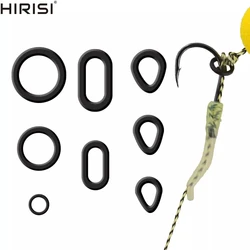 Hirisi 60 Anillas para Cebo de Pesca de Carpa, para Boilies Pop-Up, Hookbait, Hair Rig, Method Feeder, Accesorios de Pesca