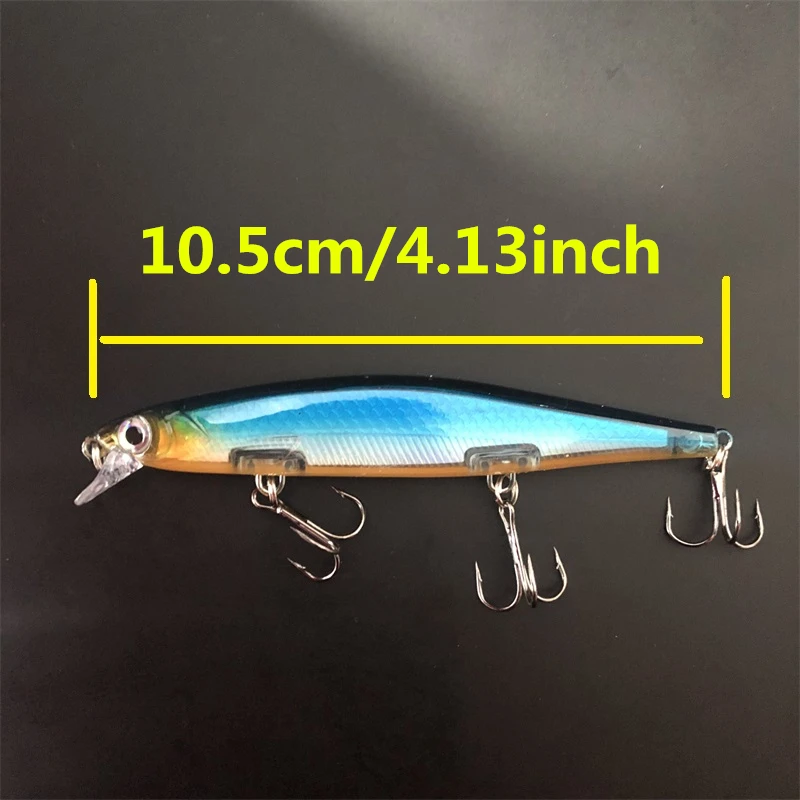 8073 10,5 cm12,5g1PCS LURETV nuevo producto mismo estilo SDR07 Phantom Mino largo alcance lubina saltando boca señuelo cebo duro - imagen 5