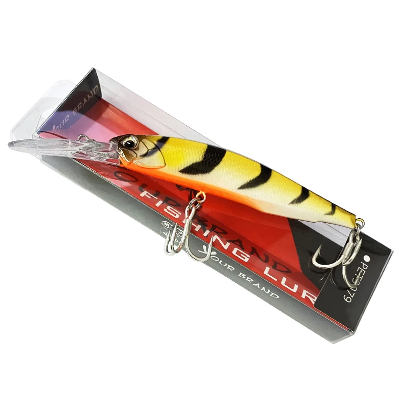 Señuelo de pececillo que se hunde, 1 piezas, 100mm, 18,8g, para Pesca Isca, Wobbler, lubina, trucha, Pesca de carpa, agua salada, 9085 - imagen 5