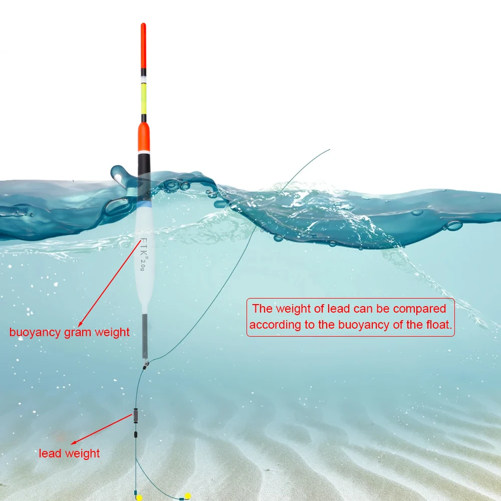 NGB Flotador Oscilante de Pesca – Boya Sensible para Carnada - imagen 5