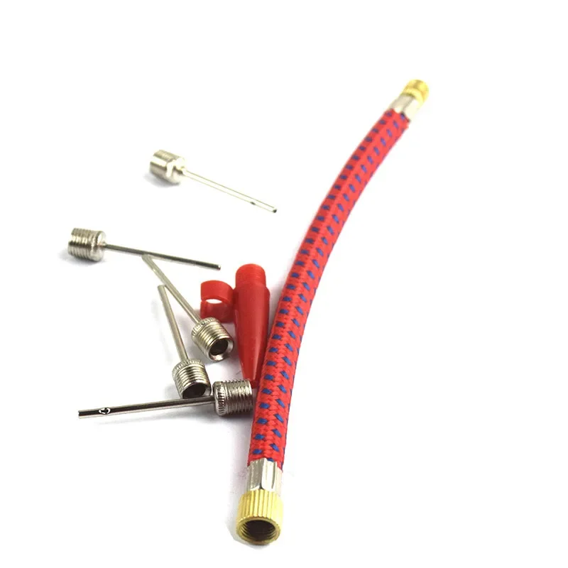 Kits de agujas de inflado para bomba de bicicleta, manguera de aguja, tubo de neumático de bicicleta deportiva, pelota, baloncesto, fútbol, voleibol, inflador, herramienta de bomba de aire - imagen 3