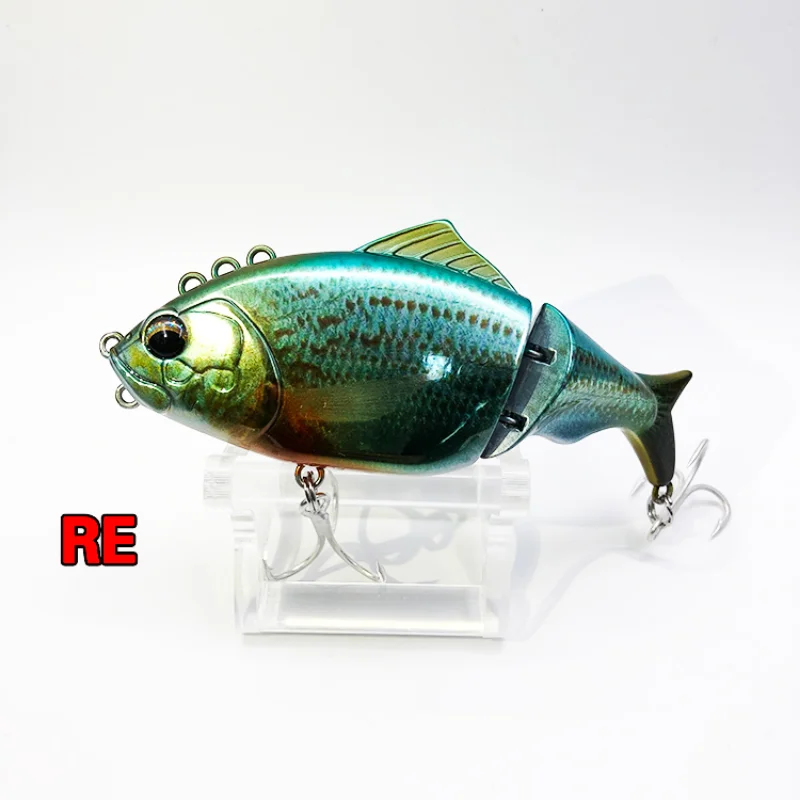 BONE Bones FOCUS130 cebo de tamaño mediano, 40g, 130mm, cebo de carretera para lubina y guardabarros, revestimiento 3D - imagen 4