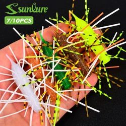 Sunlure Señuelo Blando con Forma de Gamba para Lubina en Salado