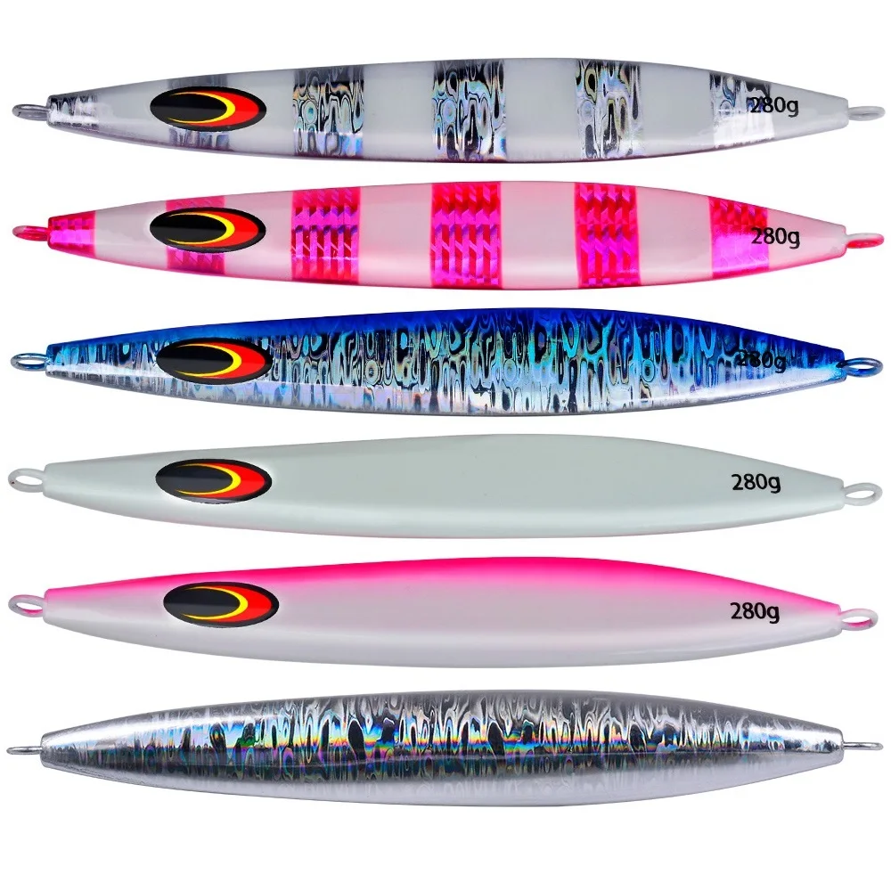 Jig metálico FTK – Señuelo slow jigging con efecto luminoso - imagen 5