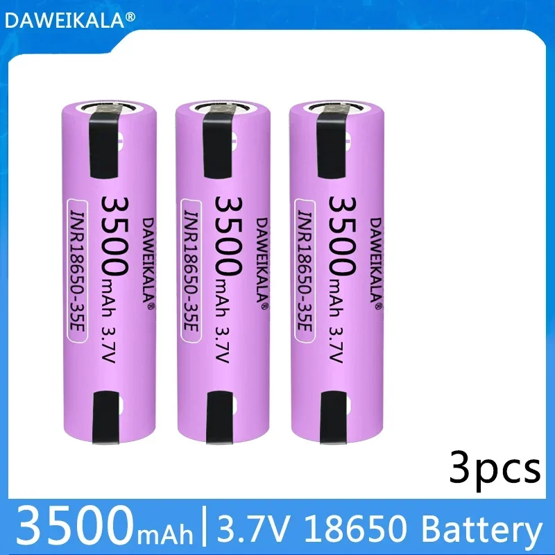35E 18650 Batería recargable 3500 mAh alta descarga para linterna - imagen 4