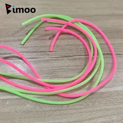 Bimoo, 1/2 paquetes, 3mm, Material de tubo de pesca luminoso suave, atún, pargo, Marlin, señuelo de curricán, aparejos de pesca de mar, accesorios de pesca