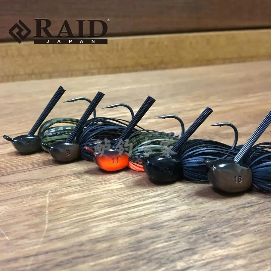 Japón importa RAID MASTER JIG área de obstáculos volteando deriva de agua hombre barbudo 7/9/14 gramos - imagen 2