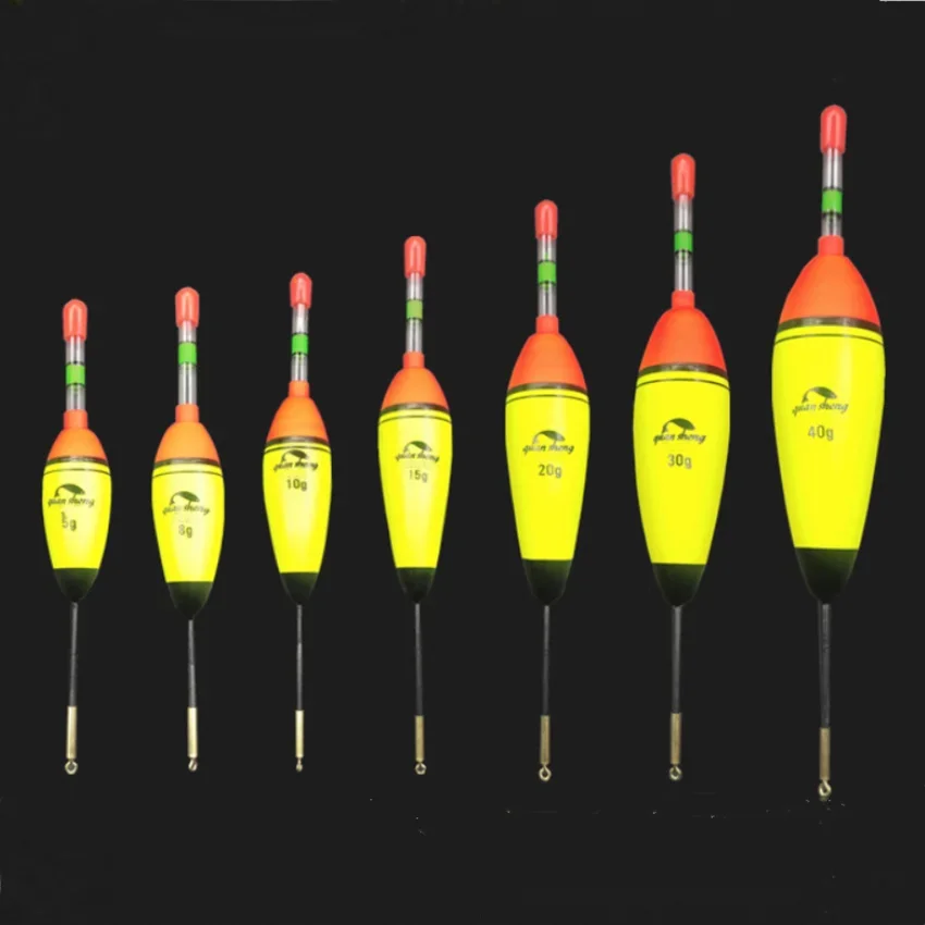 Flotador de pesca luminoso largo EVA, iluminación nocturna Vertical, accesorios de pesca Bobber, 8/10/20/30g, gran oferta - imagen 4