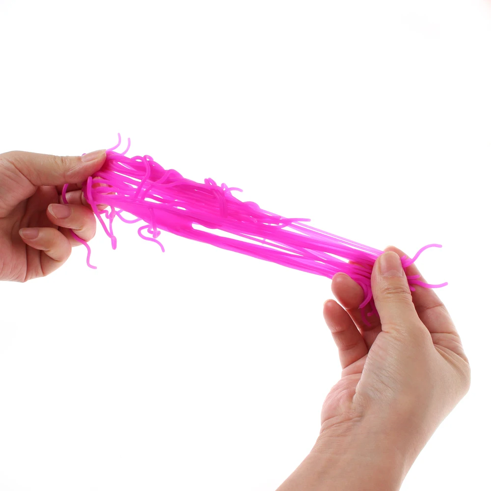 Wifreo, 6 uds., mezcla de colores, gusanos blandos, Material para atar moscas para tejer, ninfa, camarones, larvas, gusanos San Juan, señuelos de pesca de trucha - imagen 4