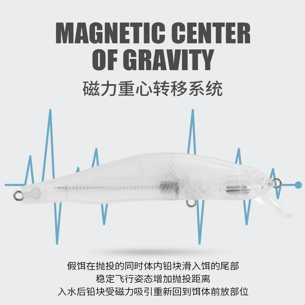 Señuelos de Pesca profesionales, cebo Artificial de calidad, aparejos depredadores, 9,7 cm, 12g SP dive, 1,5 m, 1 piezas - imagen 3