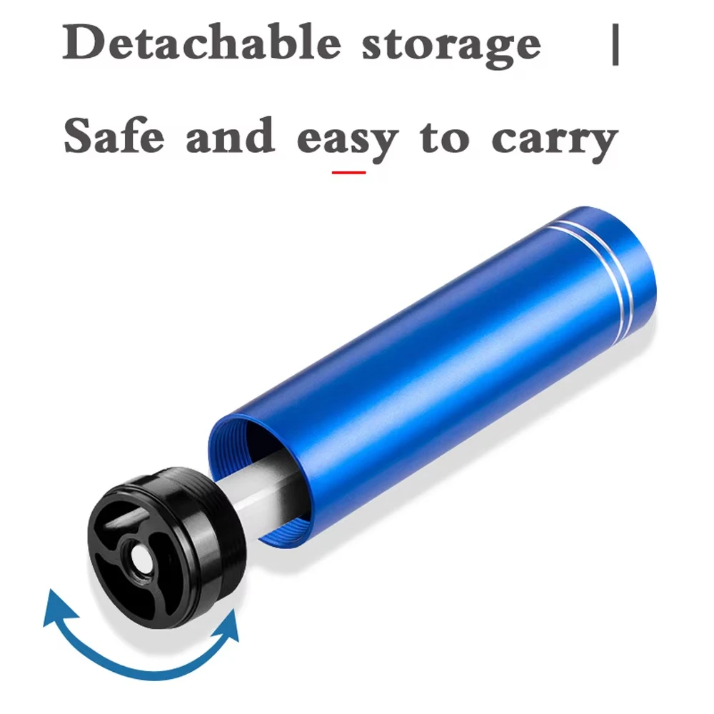 Soporte de suelo para caña de pescar, soporte para caña de pescar de aleación de aluminio, picos para caña de pescar no deformados, soporte para caña de pescar - imagen 3