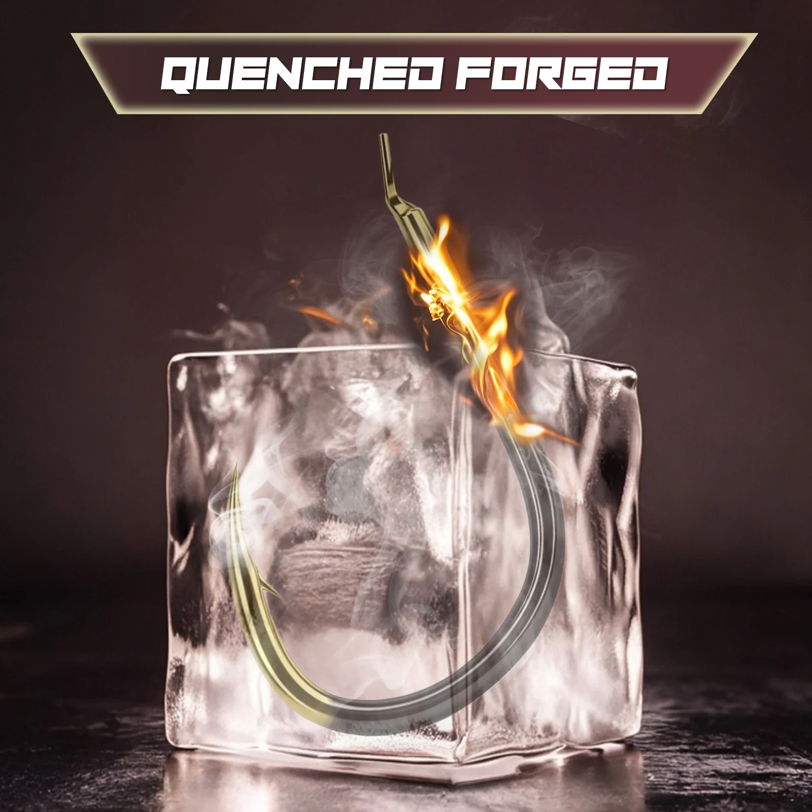 Anzuelos de pesca de 9KM, anzuelo de carpa de oro negro, gancho circular de agua salada fuerte, 20 ~ 40 Uds a granel, nuevo - imagen 5